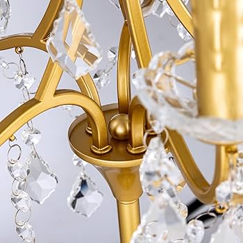 Amazon.com: TOCHIC 5-Light Farmhouse Traditional Crystal